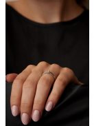Gyűrűguru eljegyzési gyűrű 0.17ct H/SI gyémánttal BRK 143  