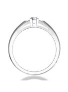 Gyűrűguru eljegyzési gyűrű 0.17ct H/SI gyémánttal BRK 143  