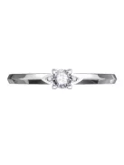 Gyűrűguru eljegyzési gyűrű 0.17ct I/SI gyémánttal BRK 143  