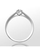 Gyűrűguru eljegyzési gyűrű 0.1ct H/SI gyémánttal BRK 147  
