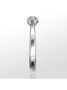 Gyűrűguru eljegyzési gyűrű 0.1ct H/SI gyémánttal BRK 147  