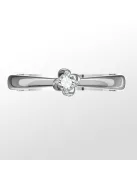 Gyűrűguru eljegyzési gyűrű 0.1ct I/SI gyémánttal BRK 147  
