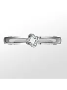 Gyűrűguru eljegyzési gyűrű 0.1ct szintetikus gyémánttal BRK 147  