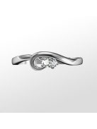 Gyűrűguru eljegyzési gyűrű H/SI gyémánttal BRK158 