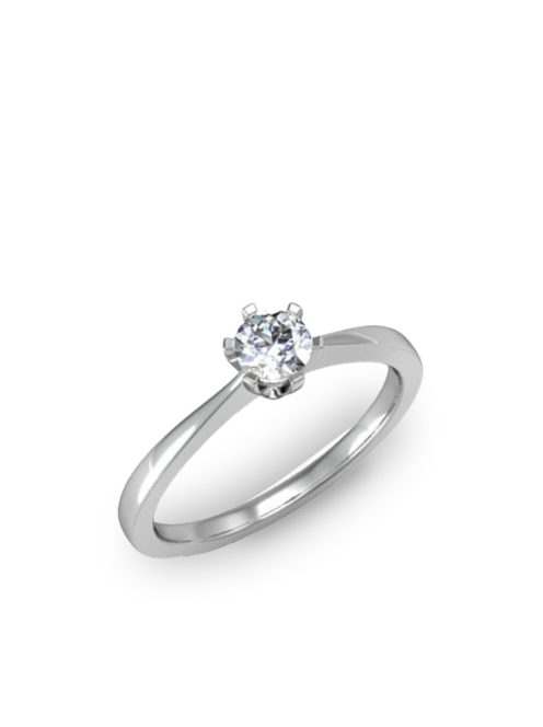 Gyűrűguru eljegyzési gyűrű 0,25ct H/SI gyémánttal BRK163  
