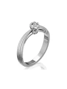 Gyűrűguru eljegyzési gyűrű 0,1ct I/SI gyémánttal BRK170  