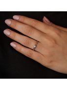 Gyűrűguru eljegyzési gyűrű 0.1ct H/SI gyémánttal BRK173 