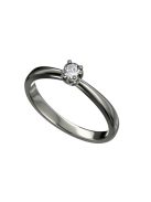 Gyűrűguru eljegyzési gyűrű 0,1ct H/SI gyémánttal BRK175  