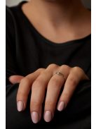 Gyűrűguru eljegyzési gyűrű 0.1ct H/SI gyémánttal BRK182  