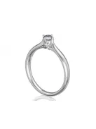Gyűrűguru eljegyzési gyűrű 0,17ct szintetikus gyémánttal BRK183  