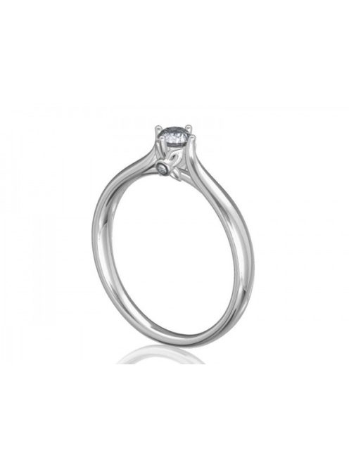 Gyűrűguru eljegyzési gyűrű 0,17ct H/SI gyémánttal BRK183  
