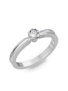  Gyűrűguru eljegyzési gyűrű 0,1ct H/SI gyémánttal BRK190 