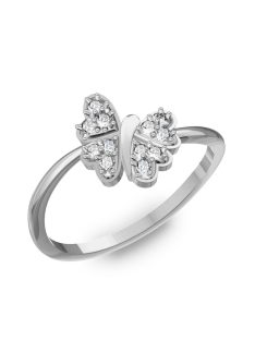   Gyűrűguru eljegyzési gyűrű szintetikus gyémánttal BRK224 