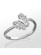 Gyűrűguru eljegyzési gyűrű H/SI gyémánttal BRK224 