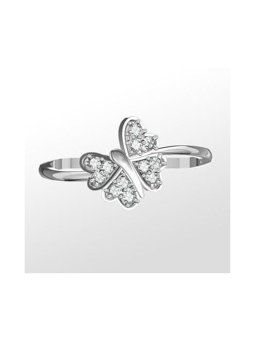 Gyűrűguru eljegyzési gyűrű H/SI gyémánttal BRK224 