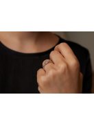 Gyűrűguru eljegyzési gyűrű 0.1ct gyémánttal BRK225 