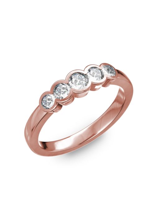 Gyűrűguru eljegyzési gyűrű H/SI gyémánttal BRK226 