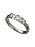 Gyűrűguru eljegyzési gyűrű H/SI gyémánttal BRK226 