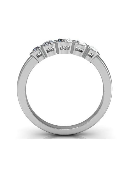 Gyűrűguru eljegyzési gyűrű H/SI gyémánttal BRK226 