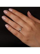 Gyűrűguru eljegyzési gyűrű 0.17ct szintetikus gyémánttal BRK 231  