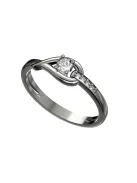 Gyűrűguru eljegyzési gyűrű 0.17ct szintetikus gyémánttal BRK 231  