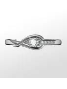 Gyűrűguru eljegyzési gyűrű 0.17ct szintetikus gyémánttal BRK 231  