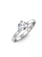 Gyűrűguru eljegyzési gyűrű 0,4ct I/SI gyémánttal BRK414  