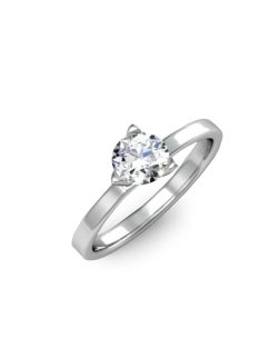   Gyűrűguru eljegyzési gyűrű 0,4ct szintetikus gyémánttal BRK414  