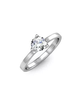   Gyűrűguru eljegyzési gyűrű 0,4ct szintetikus gyémánttal BRK414  