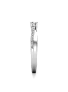 Gyűrűguru eljegyzési gyűrű 0,1ct I/SI gyémánttal BRK607 