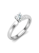 Gyűrűguru eljegyzési gyűrű 0,3ct H/SI gyémánttal BRK608 
