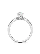 Gyűrűguru eljegyzési gyűrű 0,3ct I/SI gyémánttal BRK608 