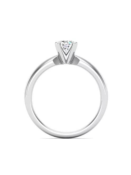 Gyűrűguru eljegyzési gyűrű 0,3ct I/SI gyémánttal BRK608 