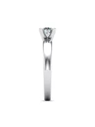 Gyűrűguru eljegyzési gyűrű 0,3ct I/SI gyémánttal BRK608 
