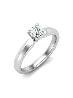   Gyűrűguru eljegyzési gyűrű 0,3ct szintetikus gyémánttal BRK608 