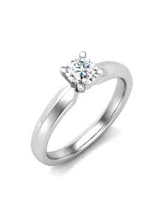   Gyűrűguru eljegyzési gyűrű 0,3ct szintetikus gyémánttal BRK608 