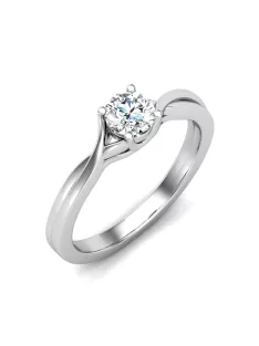   Gyűrűguru eljegyzési gyűrű 0,25ct I/SI gyémánttal BRK615 
