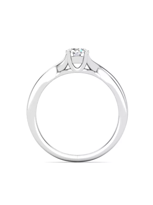 Gyűrűguru eljegyzési gyűrű 0,25ct I/SI gyémánttal BRK615 