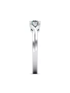 Gyűrűguru eljegyzési gyűrű 0,25ct I/SI gyémánttal BRK615 