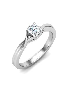   Gyűrűguru eljegyzési gyűrű 0,25ct szintetikus gyémánttal BRK615 