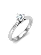 Gyűrűguru eljegyzési gyűrű 0,4ct H/SI gyémánttal BRK620 
