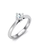 Gyűrűguru eljegyzési gyűrű 0,4ct I/SI gyémánttal BRK620 