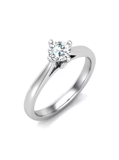   Gyűrűguru eljegyzési gyűrű 0,4ct I/SI gyémánttal BRK620 