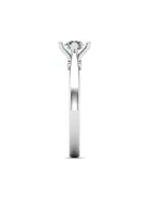 Gyűrűguru eljegyzési gyűrű 0,4ct I/SI gyémánttal BRK620 