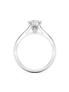 Gyűrűguru eljegyzési gyűrű 0,5ct szintetikus gyémánttal BRK620 