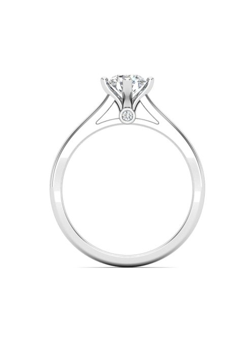 Gyűrűguru eljegyzési gyűrű 0,5ct szintetikus gyémánttal BRK620 