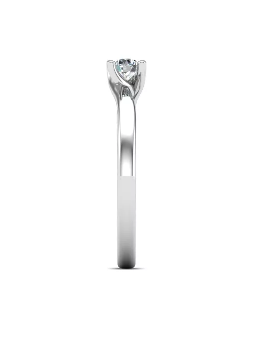 Gyűrűguru eljegyzési gyűrű 0,17ct szintetikus gyémánttal BRK621 