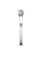 Gyűrűguru eljegyzési gyűrű 0,17ct I/SI gyémánttal BRK621 