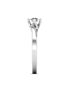 Gyűrűguru eljegyzési gyűrű 0,3ct I/SI gyémánttal BRK626 