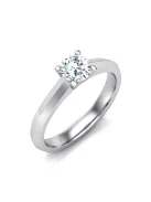 Gyűrűguru eljegyzési gyűrű 0,3ct I/SI gyémánttal BRK627 
